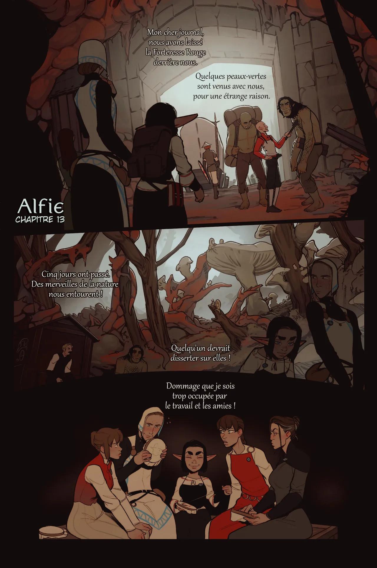 Alfie et les secrets du fort - Chapitre 3