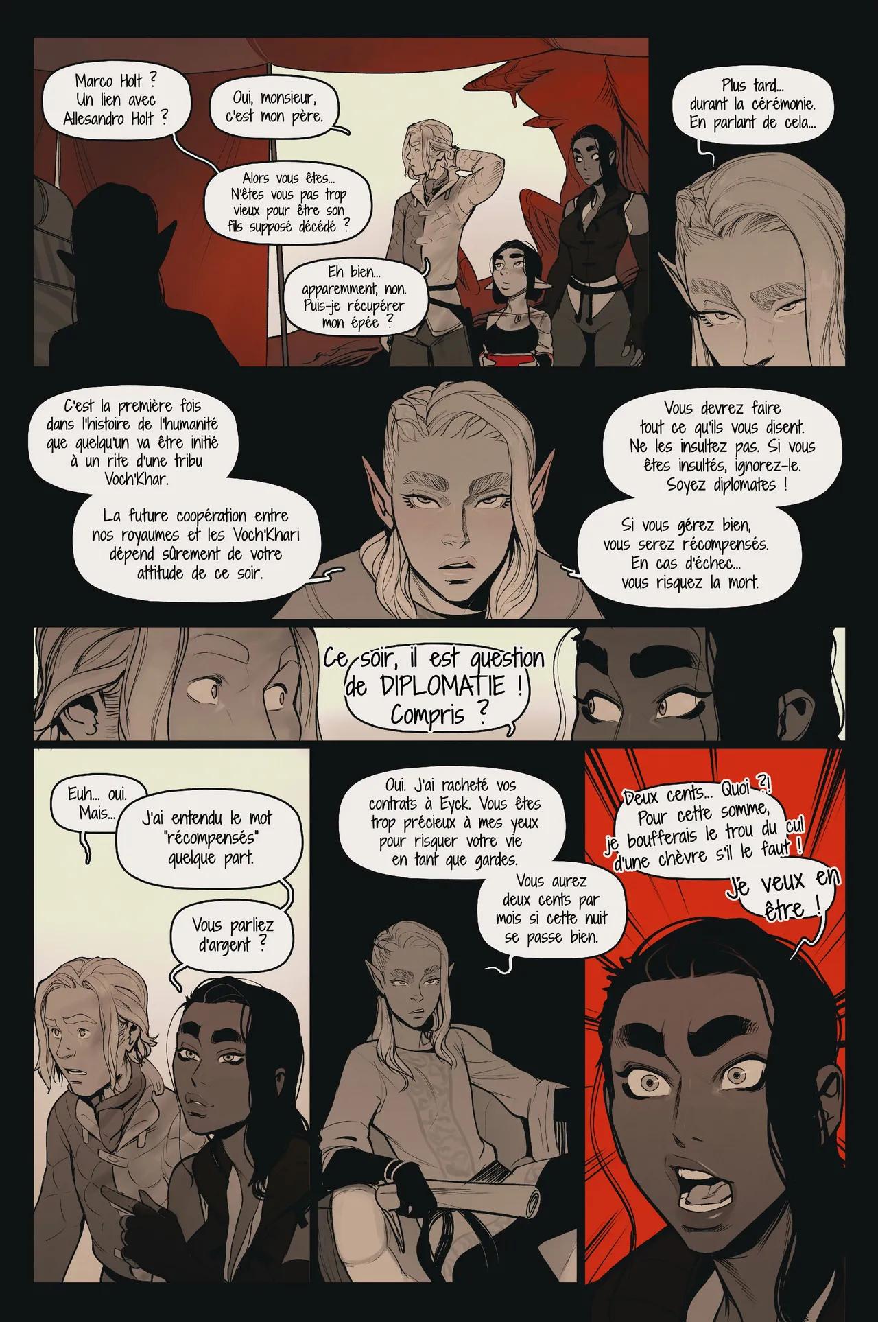 Diplomatie et secrets à la Forteresse - Chapitre 1