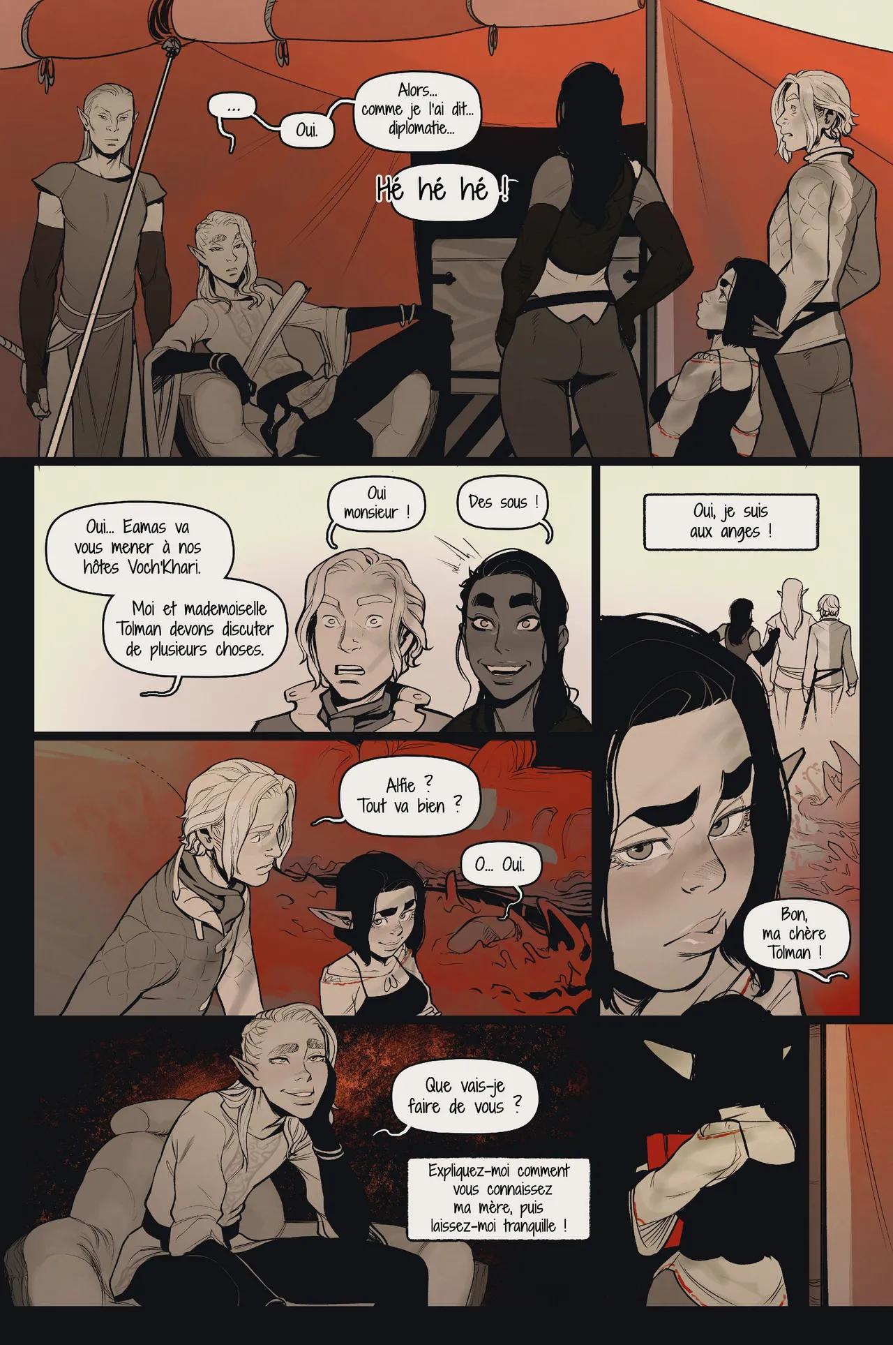 Diplomatie et secrets à la Forteresse - Chapitre 1