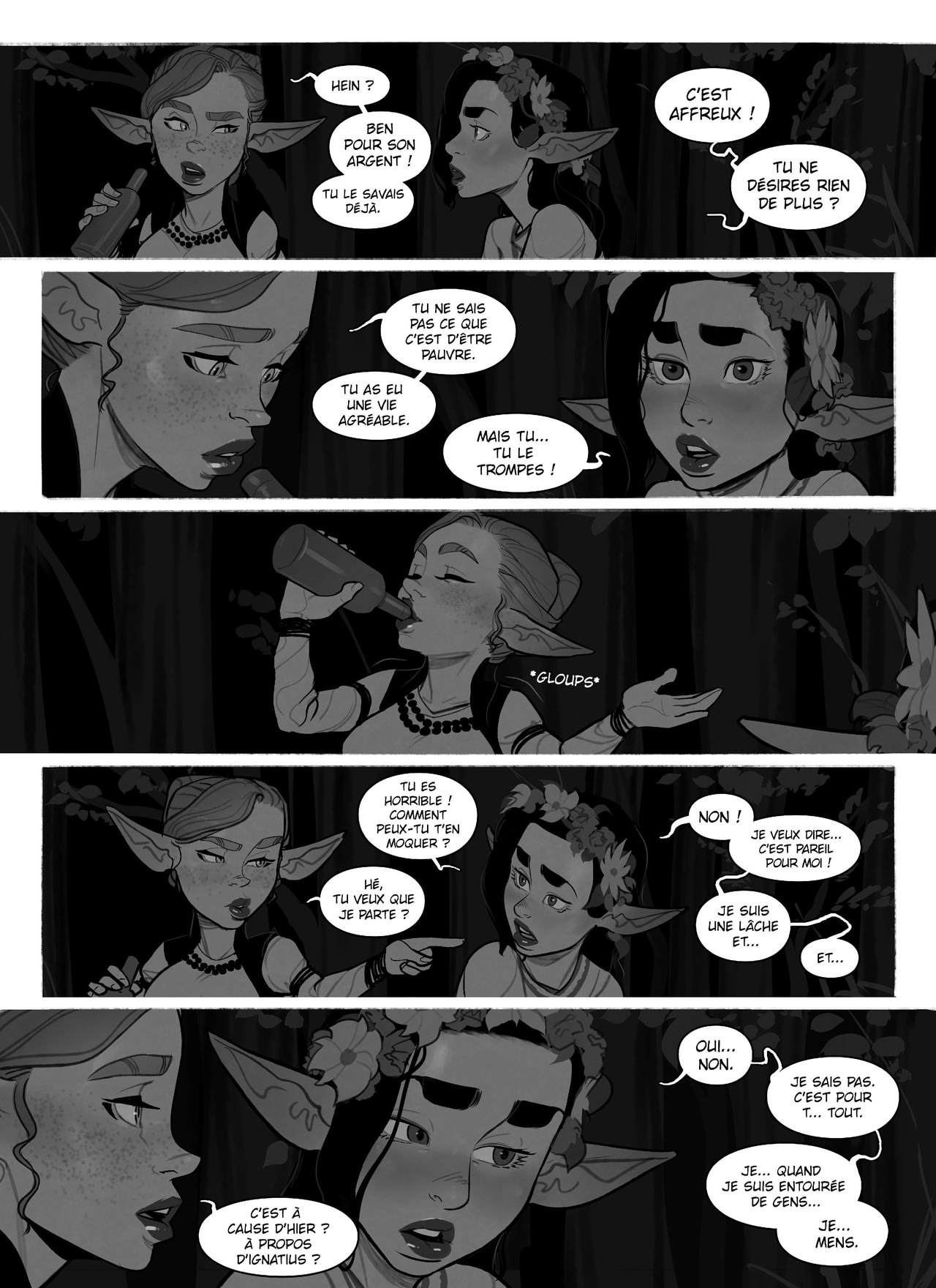 La Quête de Melly, Fils du Roi Jaloux - Chapitre 6