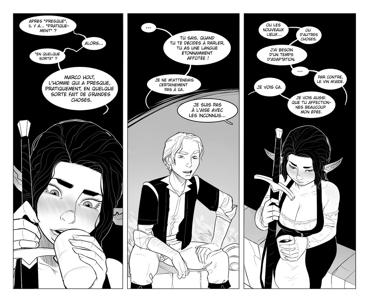 La Quête de Melly, Fils du Roi Jaloux - Chapitre 3