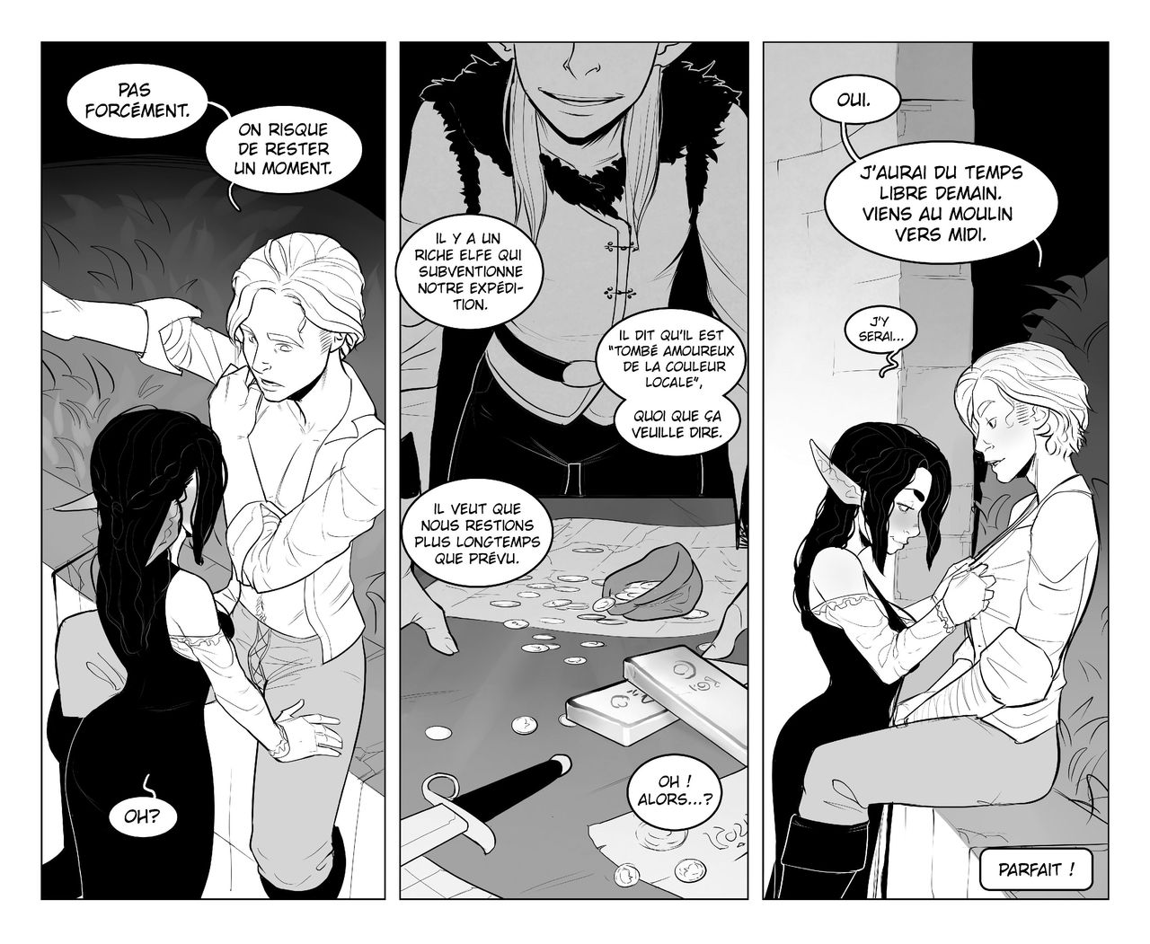 La Quête de Melly, Fils du Roi Jaloux - Chapitre 3